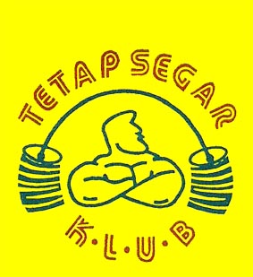 Logo Tetap Segar Fitness.